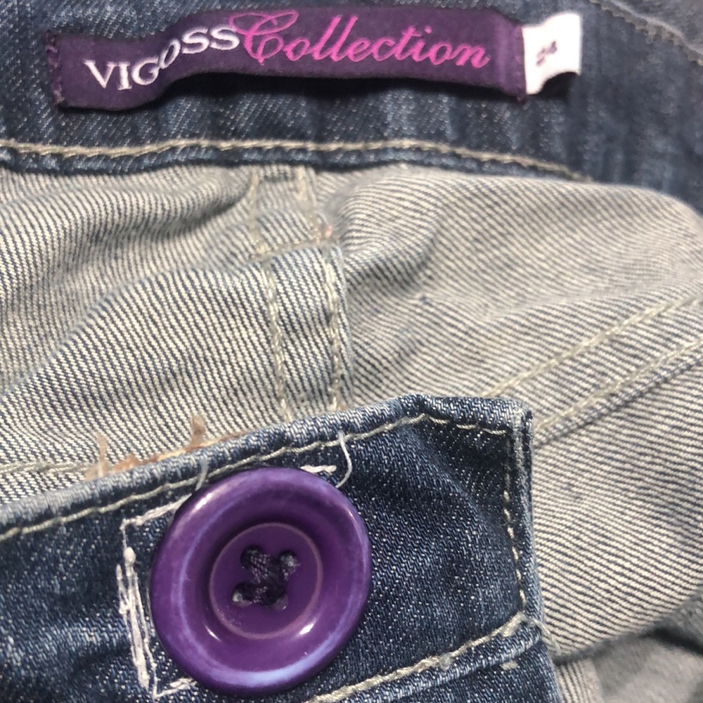 Vigoss Collection Jeans Plus Size 24W - Picture 2 of 7